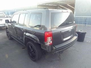 2014 JEEP PATRIOT RIGHT REAR DOOR LOCK, MK, 05/11-12/16  DOOR BOOT GATE LOCK