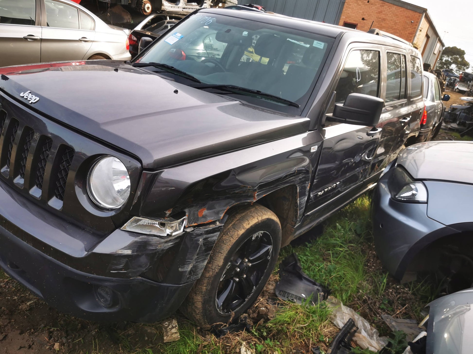 2014 JEEP PATRIOT RIGHT FRONT DOOR LOCK, MK, 05/11-12/16 4589280AH DOOR BOOT GATE LOCK