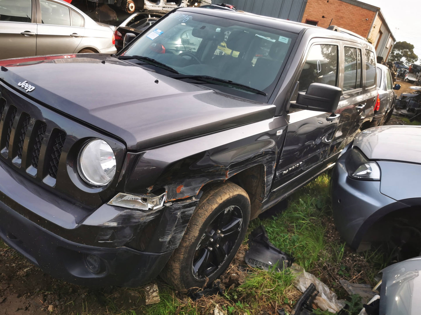 2014 JEEP PATRIOT RIGHT REAR DOOR LOCK, MK, 05/11-12/16  DOOR BOOT GATE LOCK