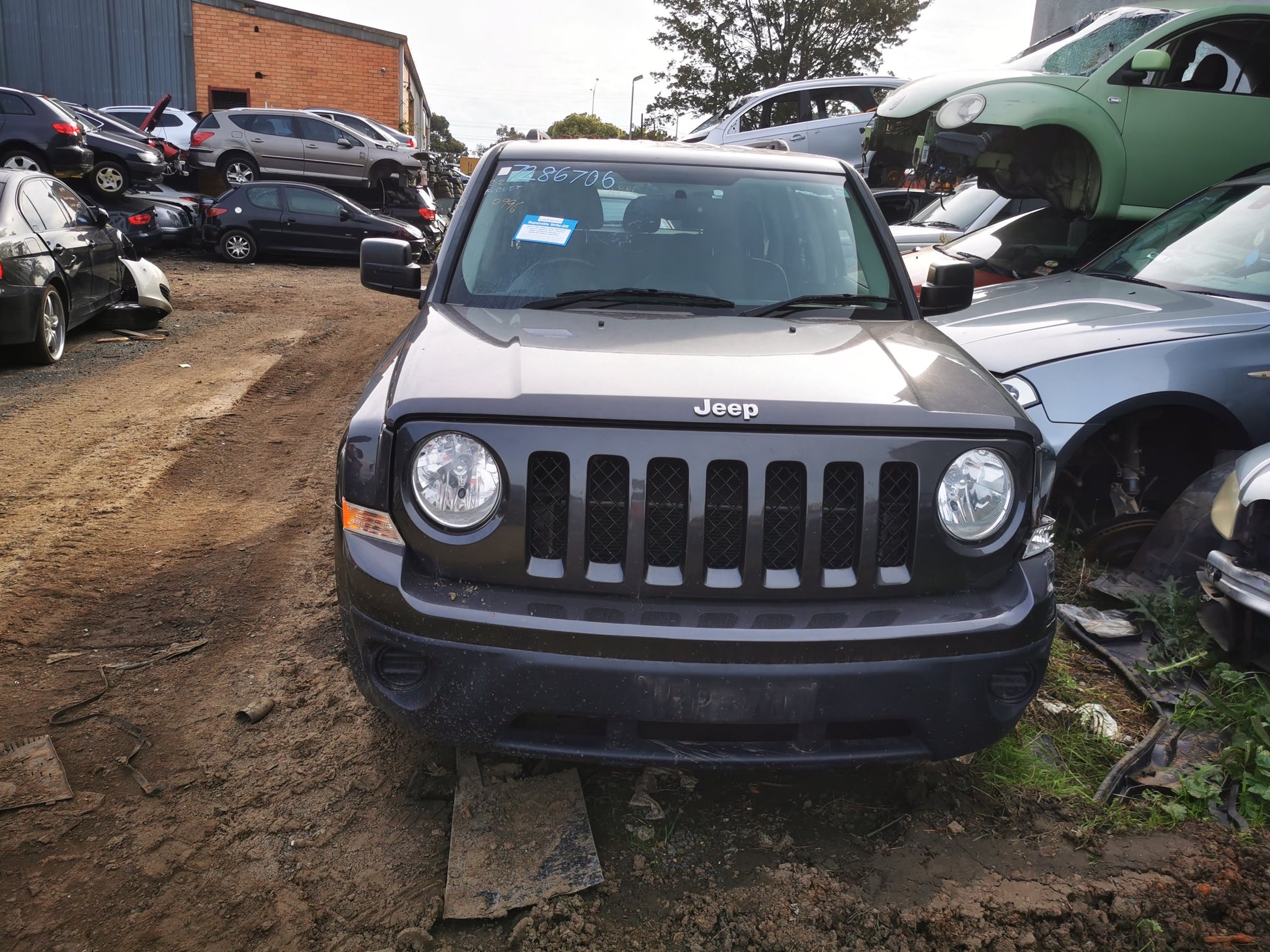 2014 JEEP PATRIOT LEFT FRONT DOOR LOCK, MK, 05/11-12/16 4589281AH DOOR BOOT GATE LOCK