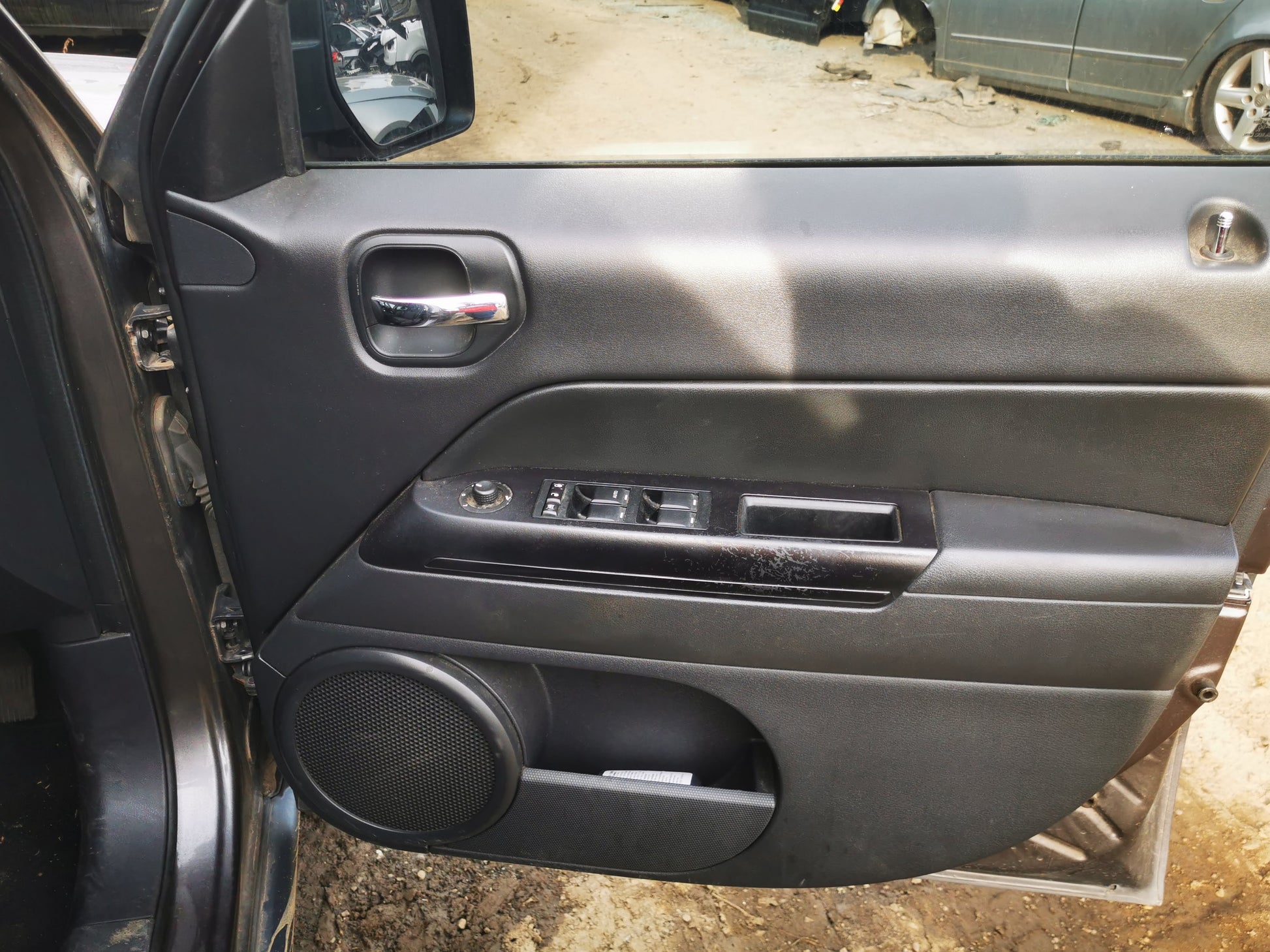 2014 JEEP PATRIOT RIGHT REAR DOOR LOCK, MK, 05/11-12/16  DOOR BOOT GATE LOCK