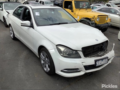 2013 MERCEDES C CLASS LH FRONT, SEAT BELT ONLY, W204/S204, SEDAN/WAGON, 05/11-07/14  SEAT BELT STALK