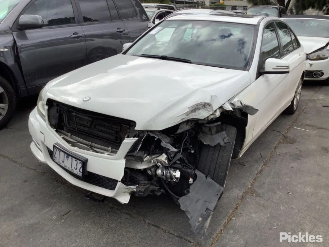 2013 MERCEDES C CLASS LH FRONT, SEAT BELT ONLY, W204/S204, SEDAN/WAGON, 05/11-07/14  SEAT BELT STALK