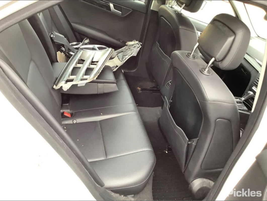 2013 MERCEDES C CLASS LH FRONT, SEAT BELT ONLY, W204/S204, SEDAN/WAGON, 05/11-07/14  SEAT BELT STALK
