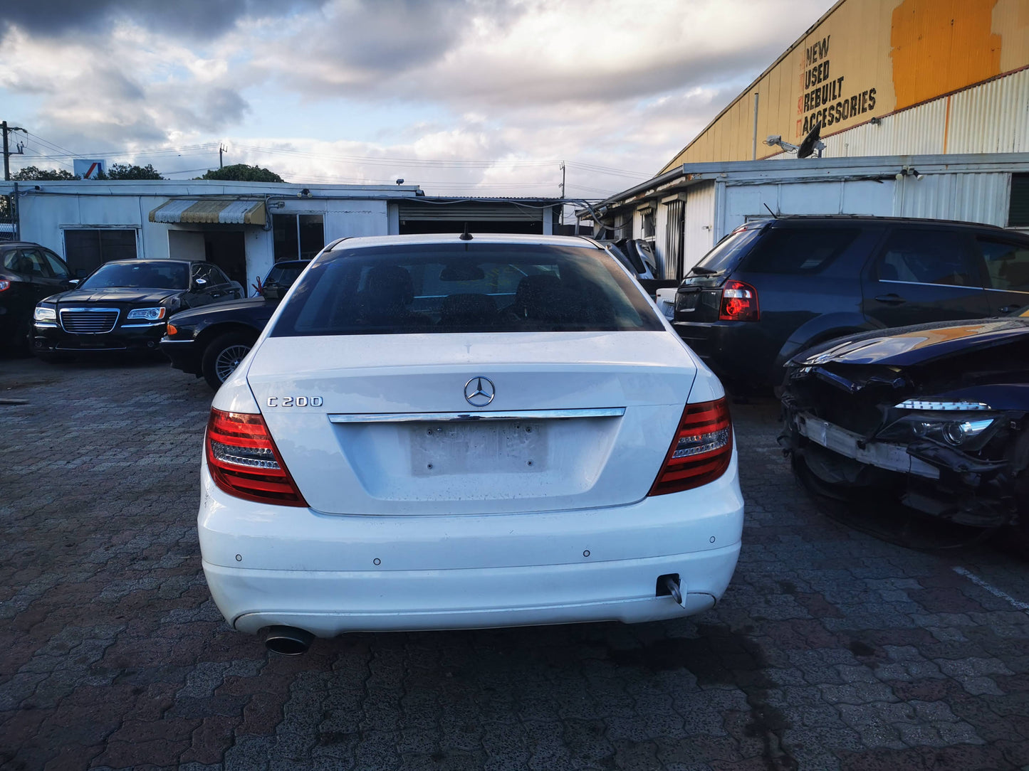 2013 MERCEDES C CLASS LH FRONT, SEAT BELT ONLY, W204/S204, SEDAN/WAGON, 05/11-07/14  SEAT BELT STALK