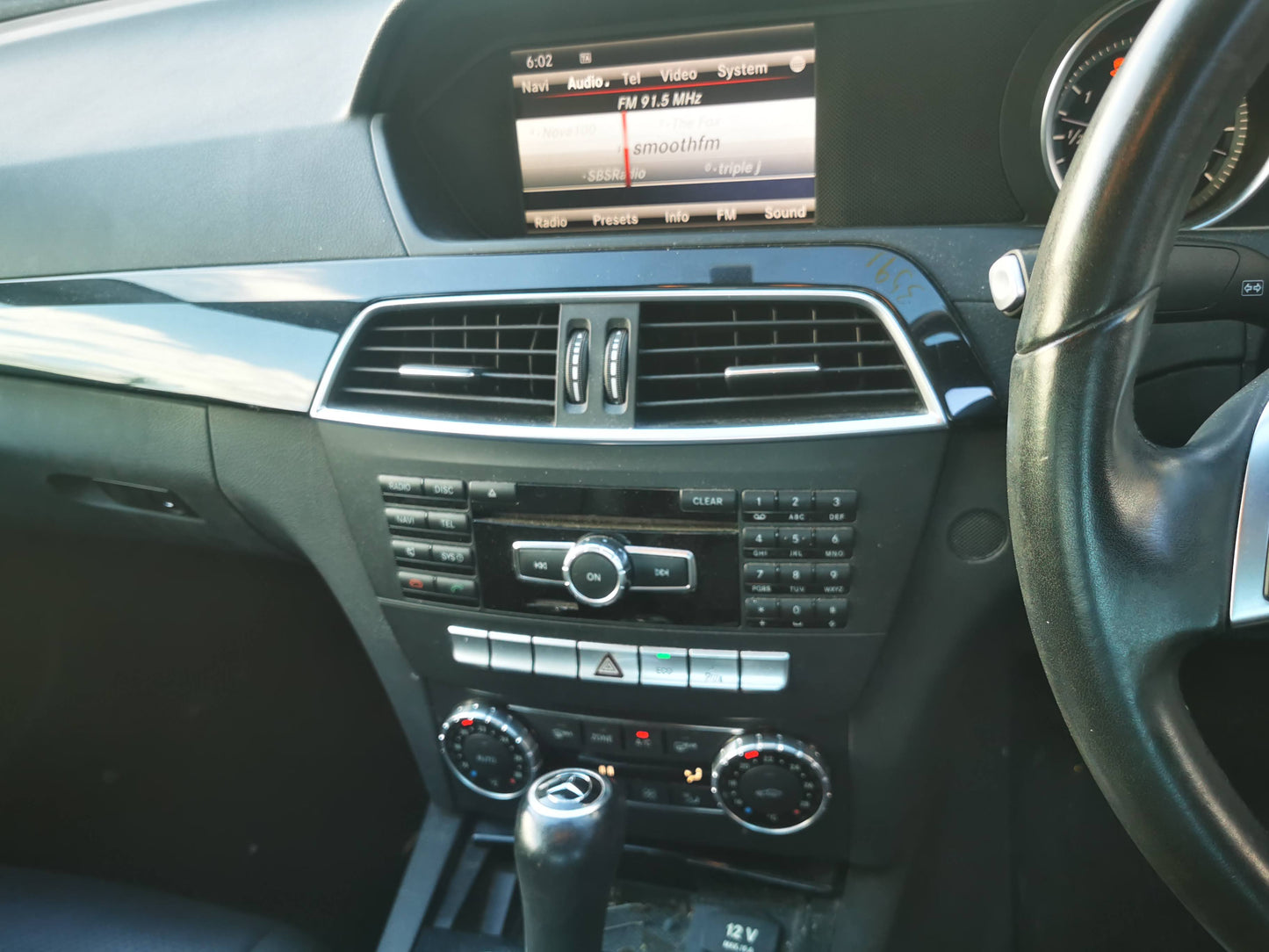 2013 MERCEDES C CLASS LH FRONT, SEAT BELT ONLY, W204/S204, SEDAN/WAGON, 05/11-07/14  SEAT BELT STALK