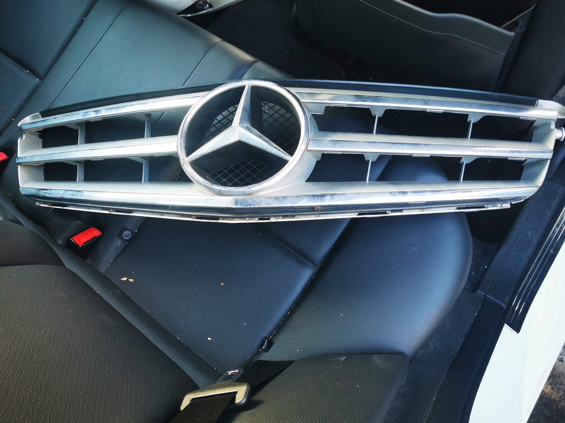 2013 MERCEDES C CLASS LH FRONT, SEAT BELT ONLY, W204/S204, SEDAN/WAGON, 05/11-07/14  SEAT BELT STALK