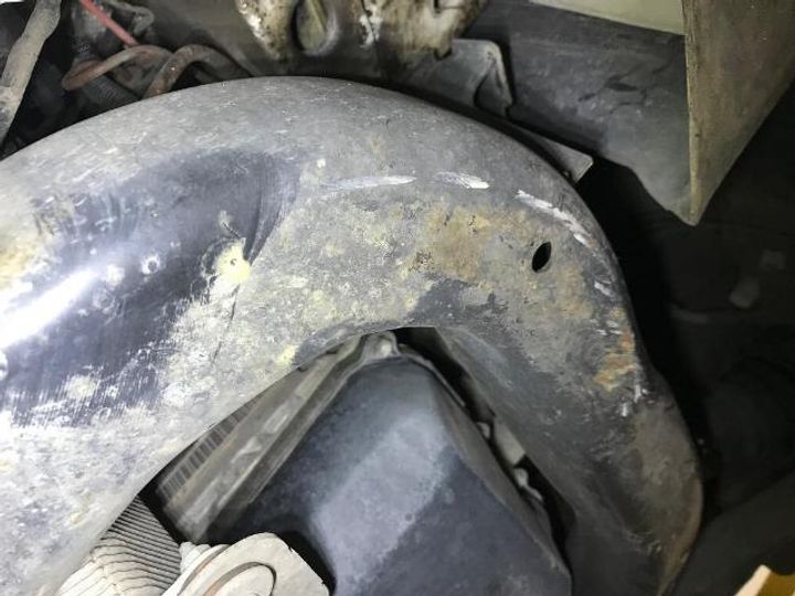 2007 VOLKSWAGEN TRANSPORTER T5, 08/04-06/15 7H0821101E LEFT GUARD