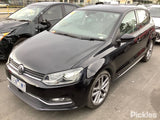 2015 VOLKSWAGEN POLO 6R, 1.2, PETROL, 05/14-09/17 6R0407151F LEFT FRONT STRUT