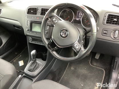 2015 VOLKSWAGEN POLO 6R, 1.2, PETROL, 05/14-09/17 6R0407151F LEFT FRONT STRUT