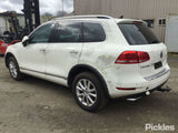 2011 VOLKSWAGEN TOUAREG LEATHER, STANDARD TYPE, 7P, 07/11-04/18 7P6419091C STEERING WHEEL