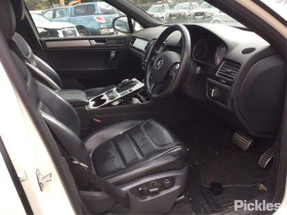 2011 VOLKSWAGEN TOUAREG LEATHER, STANDARD TYPE, 7P, 07/11-04/18 7P6419091C STEERING WHEEL