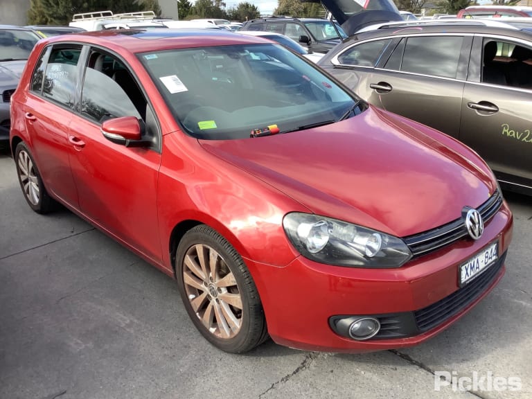 2010 VOLKSWAGEN GOLF RIGHT REAR DOOR LOCK, GEN 6, HATCH, 10/08-03/13  DOOR BOOT GATE LOCK