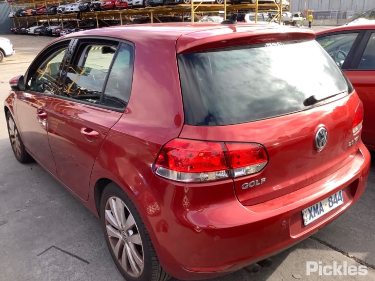 2010 VOLKSWAGEN GOLF RIGHT REAR DOOR LOCK, GEN 6, HATCH, 10/08-03/13  DOOR BOOT GATE LOCK