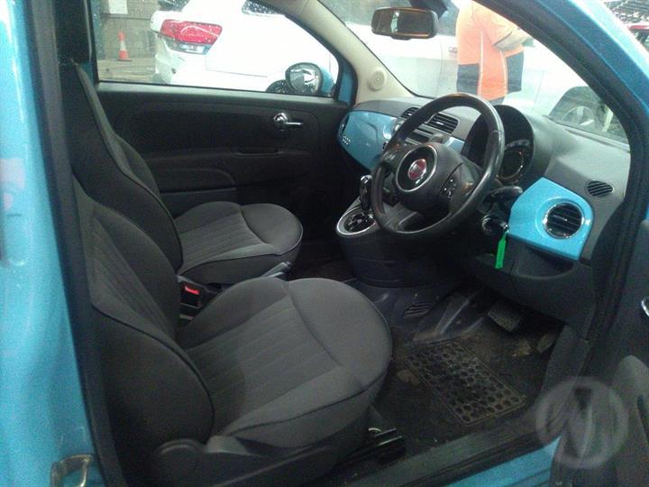 2014 FIAT 500 RH SIDE, 03/08- 735643369 SUNVISOR