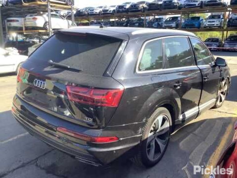 2016 AUDI Q7 4M, 09/15- 4M0833052E RIGHT REAR DOOR