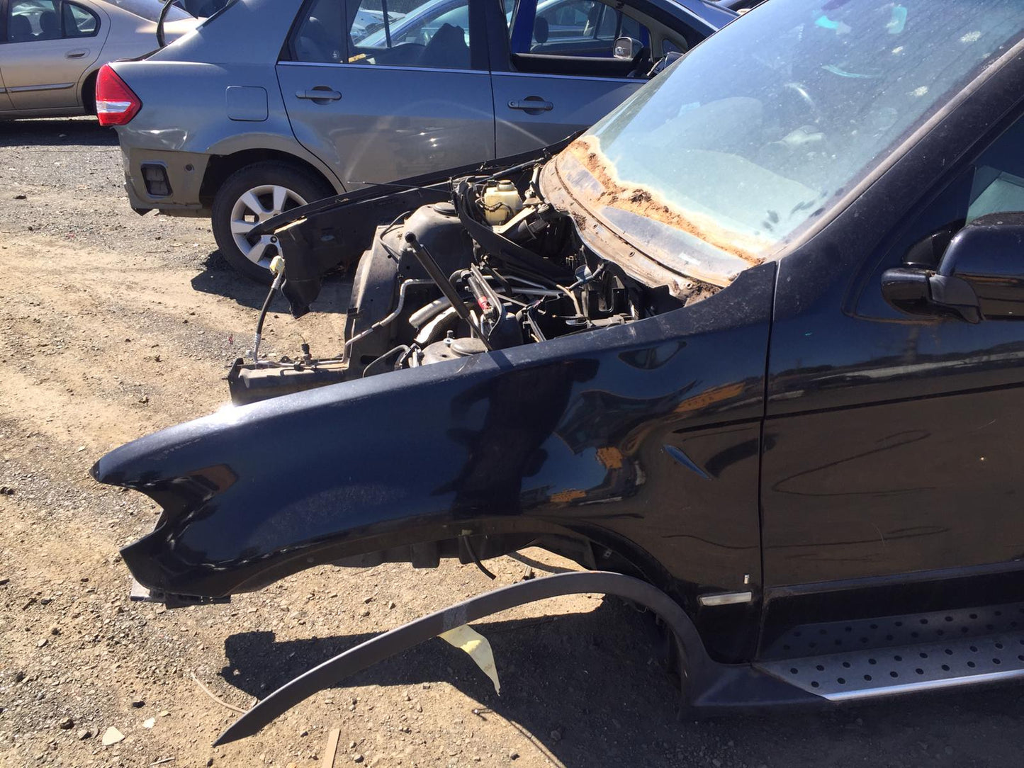 2003 BMW X5 FRONT, E53, 11/00-08/06 67616937509 ROOF GLASS SUNROOF T