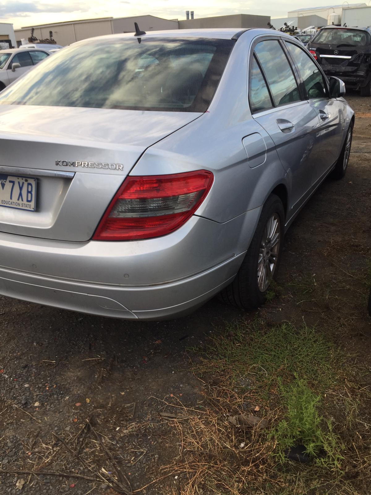 2008 MERCEDES C CLASS AUTO, RWD, PETROL, 1.8, #204, 722.695 CODE, C200K, S/CHARGED, 07/07-12/09 D722695 TRANS GEARBOX