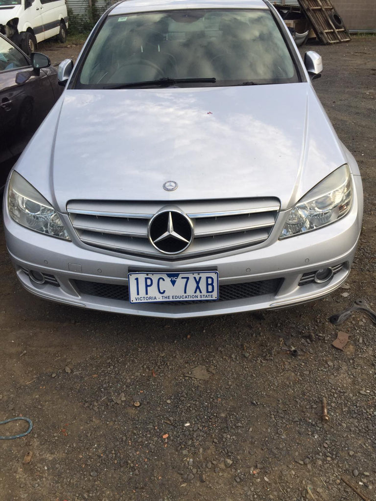 2008 MERCEDES C CLASS W204, ELEGANCE/AVANTGARDE, W/ PARK SENSOR, NON H/LAMP WASHER TYPE, 07/07-03/10 A2048800940 FRONT BUMPER