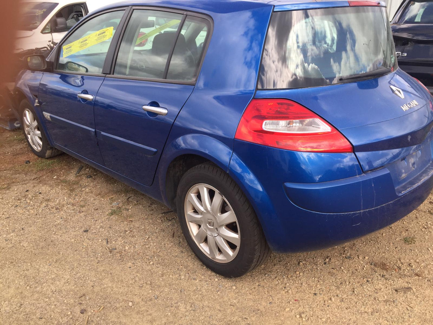 2007 RENAULT MEGANE MANUAL, PETROL, 2.0, TURBO, X84, CODE ND0.000, 10/04-08/10 ND0 TRANS GEARBOX