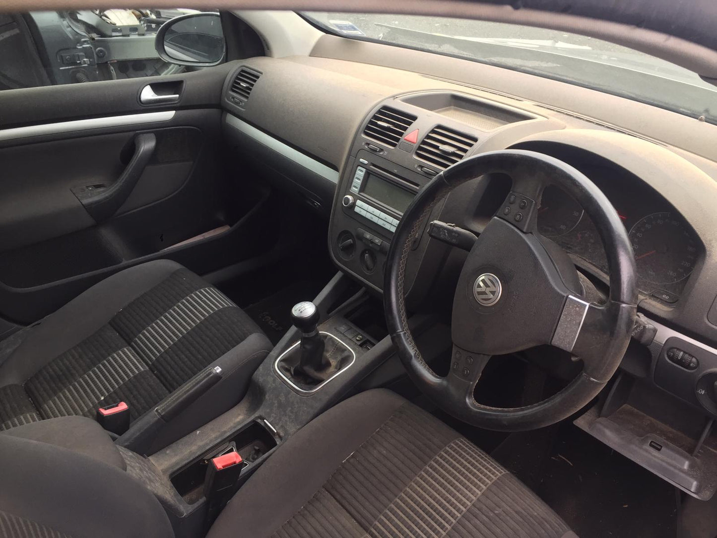 2008 VOLKSWAGEN GOLF RH FRONT (MASTER SWITCH), 5DR HATCH, GEN 5, 07/04-02/09 1K4959857B PWR DR WIND SWITCH