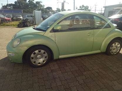 2001 VOLKSWAGEN BEETLE ON PLASTIC MODULE P/N 1C0907379C, ON MOTOR P/N 1J0614117E, 10/00-09/05 1J0614117E ABS PUMP MODULATOR
