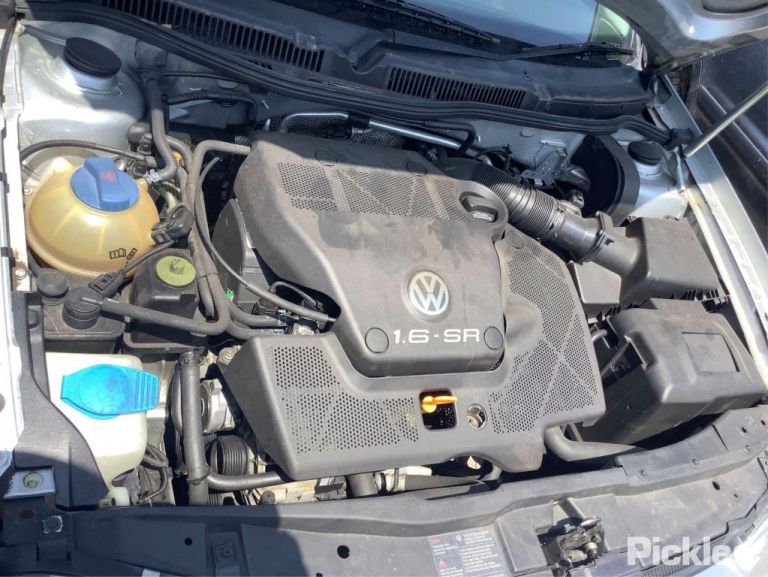 2001 VOLKSWAGEN GOLF UNDER CAR-CAT TYPE, 1.6, PETROL, AEH/AKL CODE, GEN 4, 09/98-06/04  CATALYTIC CONVERTER