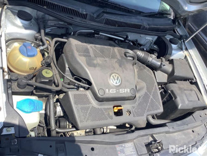2001 VOLKSWAGEN GOLF UNDER CAR-CAT TYPE, 1.6, PETROL, AEH/AKL CODE, GEN 4, 09/98-06/04  CATALYTIC CONVERTER