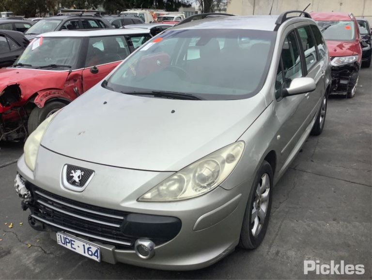 2007 PEUGEOT 307 T6, PAIR, 10/05-12/09  SUNVISOR