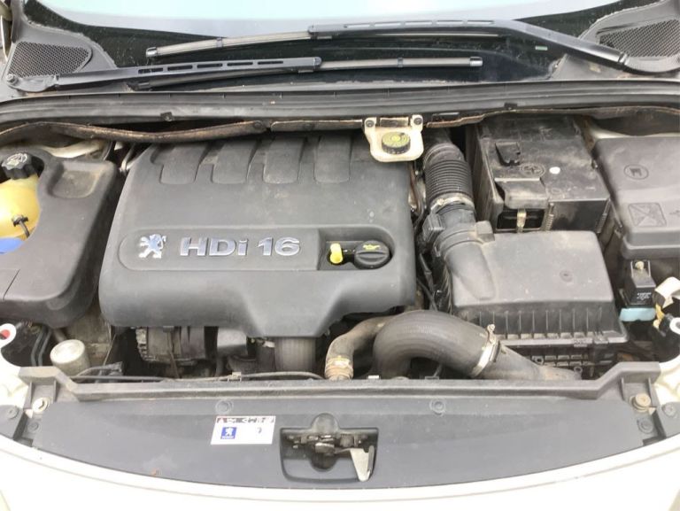 2007 PEUGEOT 307 ENGINE ECU, 2.0, DIESEL, AUTO T/M, ECU ONLY, T6, 10/06-12/09 1942T3 ECU