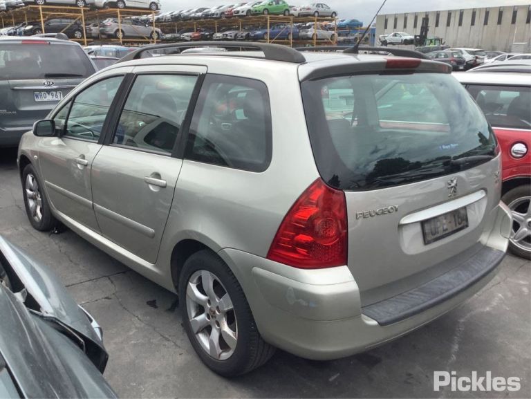 2007 PEUGEOT 307 T6, PAIR, 10/05-12/09  SUNVISOR