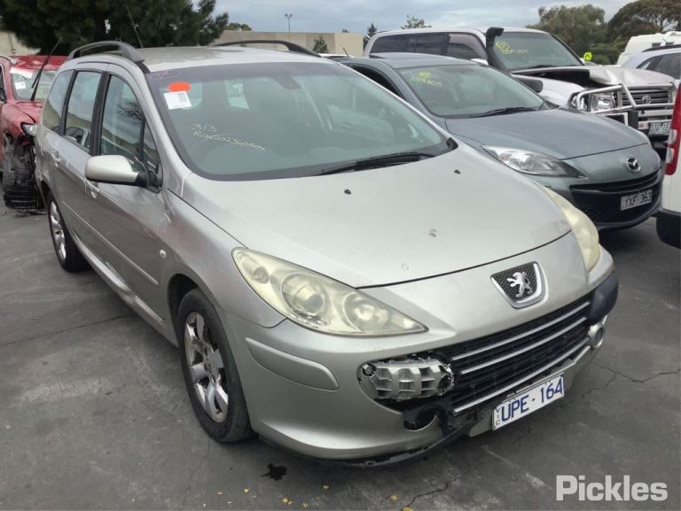 2007 PEUGEOT 307 T6, PAIR, 10/05-12/09  SUNVISOR
