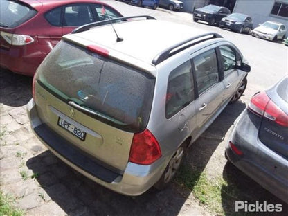 2007 PEUGEOT 307 T6, PAIR, 10/05-12/09  SUNVISOR
