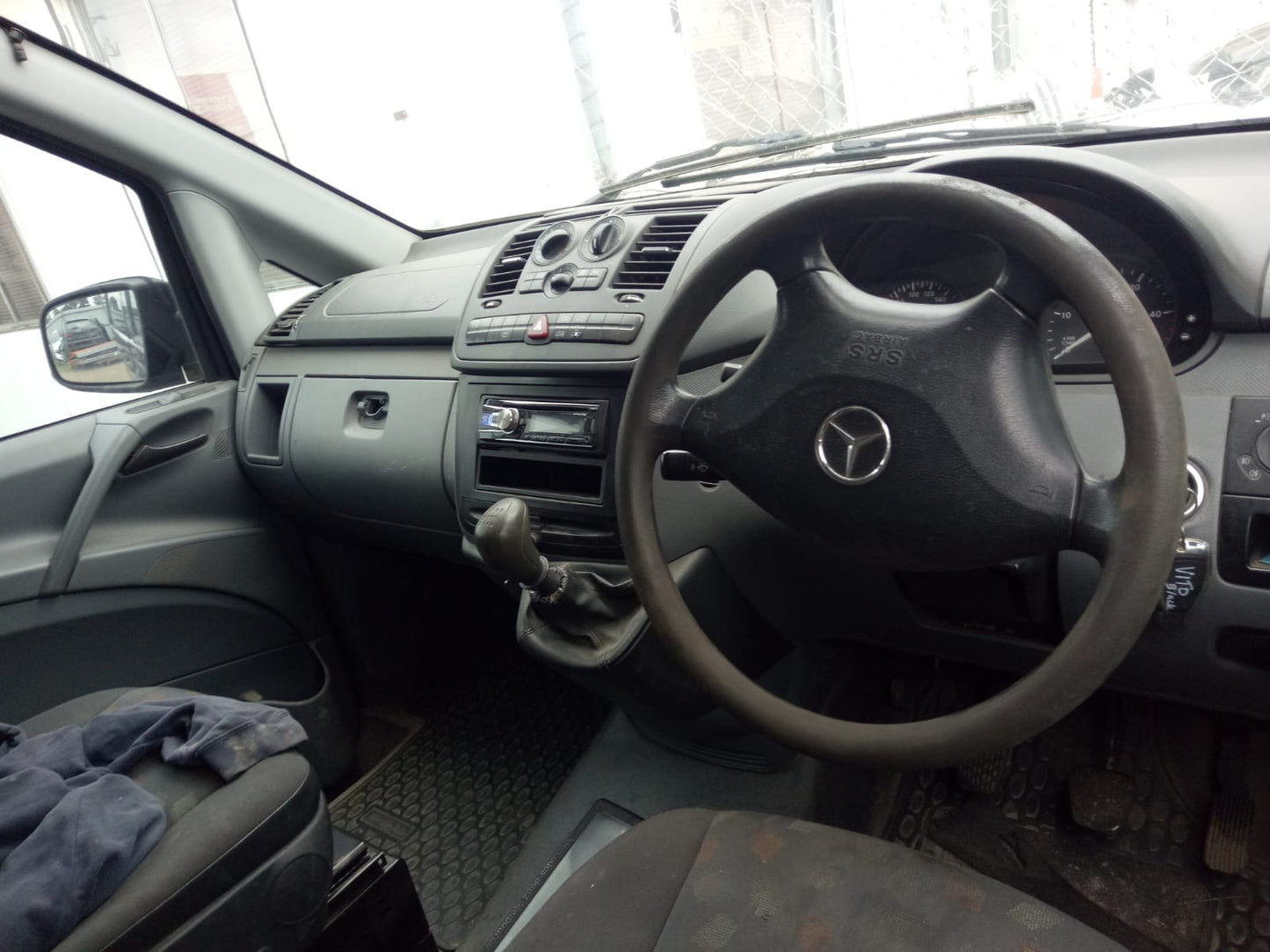 2010 MERCEDES VITO DIESEL, 2.1, 639, 04/04-01/11  STEERING PUMP