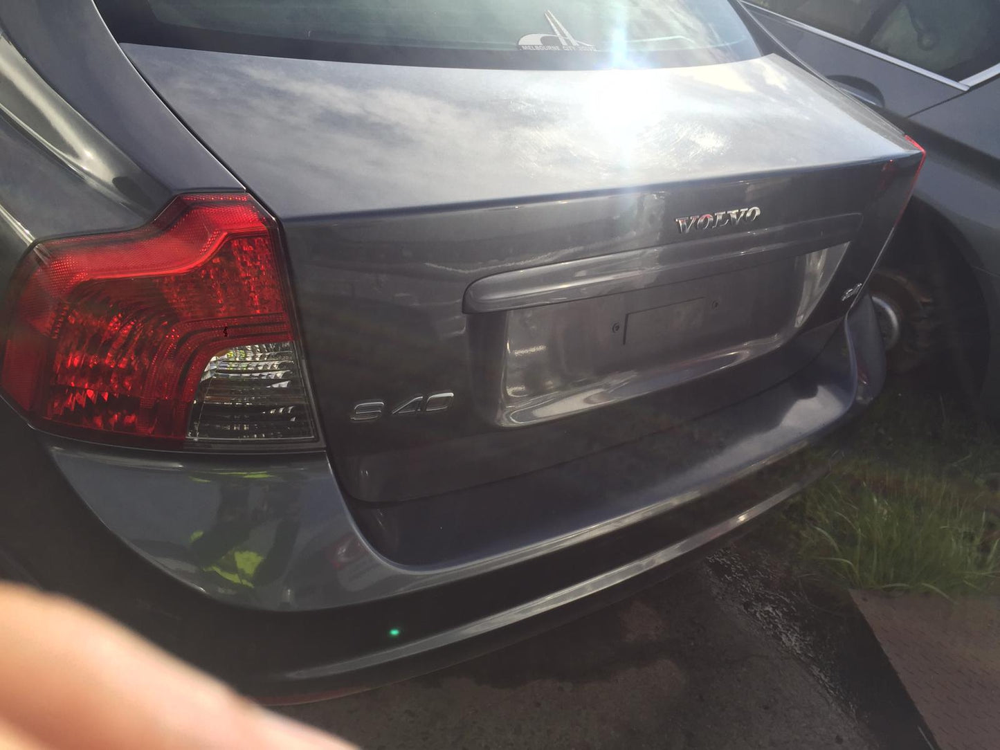 2007 VOLVO S40 LEFT REAR DOOR LOCK, M SERIES, SEDAN, W/ KEYLESS TYPE, 03/04-08/12 31253663 DOOR BOOT GATE LOCK