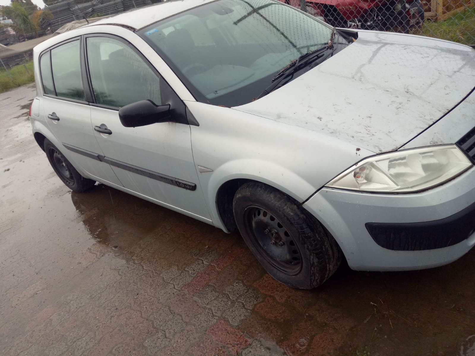 2006 RENAULT MEGANE X84, DIGITAL CLIMATE CONTROL, W/ GREY AROUND SCREEN TYPE, SEDAN/HATCH, 12/03-08/10 7701055146 HEATER AC CONTROLS