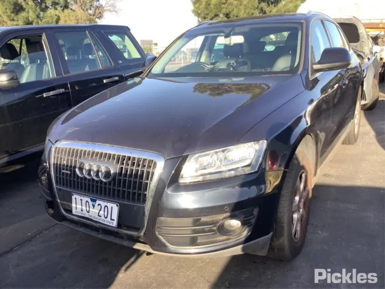 2011 AUDI Q5 Q5, 8R, BUMPER BAR (3 PIECE), NON S-LINE, W/ PARK SENSORS, NON H/LAMP WASHERS TYPE, 12/08-07/13 8R0807661 FRONT BUMPER