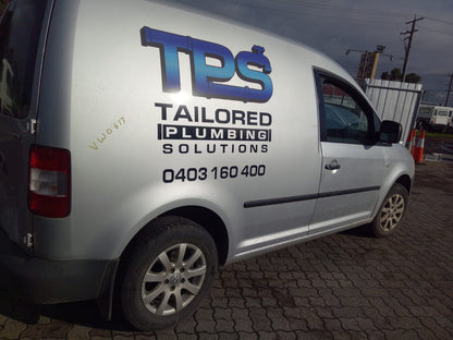 2007 VOLKSWAGEN CADDY 2K, 12/04-08/10 2K0945095M LEFT TAILLIGHT