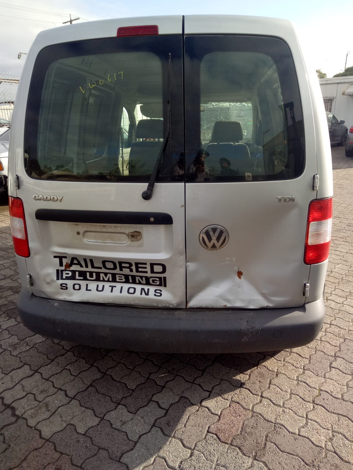 2007 VOLKSWAGEN CADDY 2K, DIESEL, SANDEN BRAND SD7V16, 12/04-08/10 1K0820859F A C COMPRESSOR