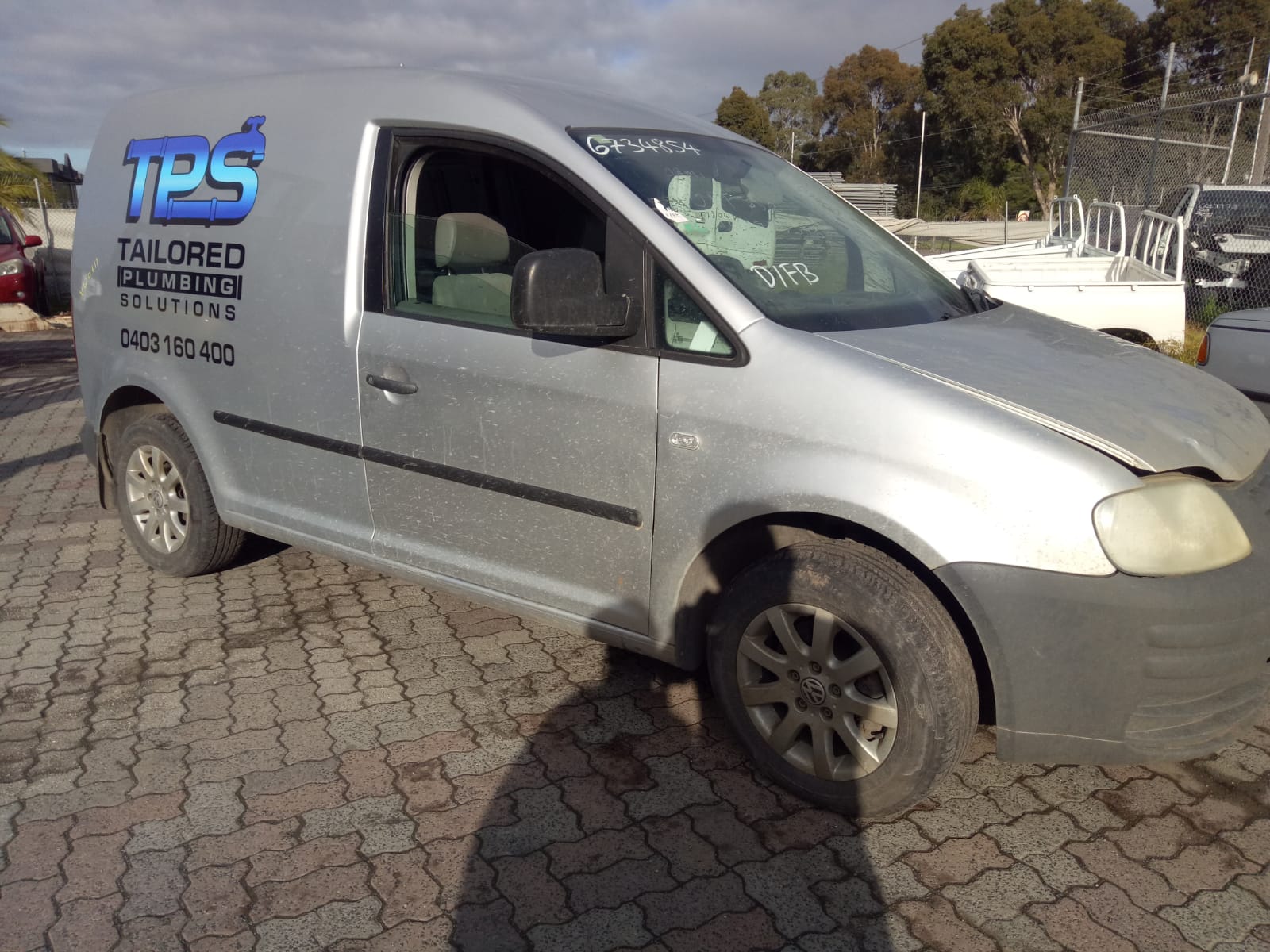 2007 VOLKSWAGEN CADDY 2K, 12/04-08/10 2K0945096M RIGHT TAILLIGHT