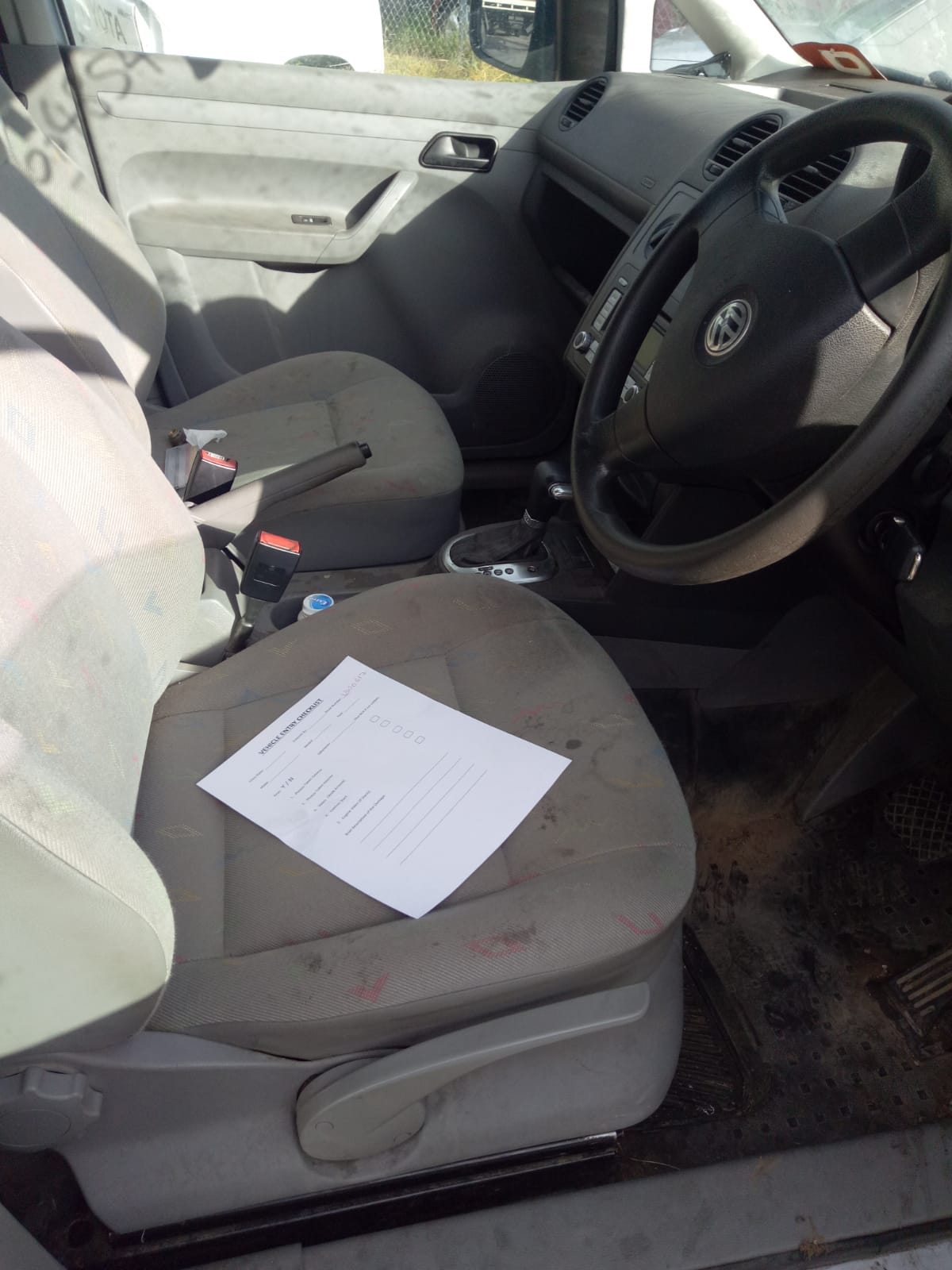 2007 VOLKSWAGEN CADDY 2K, DIESEL, SANDEN BRAND SD7V16, 12/04-08/10 1K0820859F A C COMPRESSOR