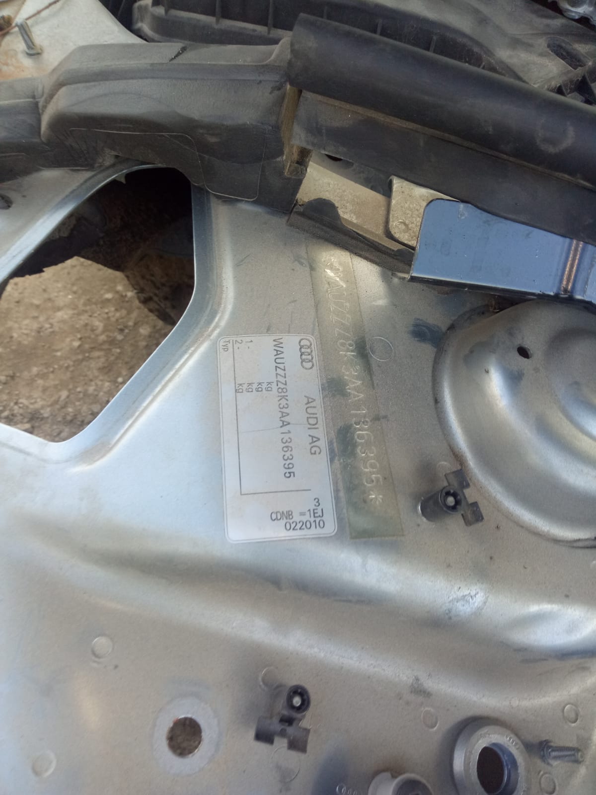 2010 AUDI A4 B8 8K, 02/08-09/15 8K0839462A RIGHT REAR WND REG MOTOR