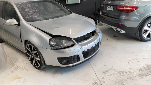 2014 VOLKSWAGEN GOLF STEERING WHEEL, TRAPEZIUM TYPE, GEN 7, 03/13-08/20 F5G0880241C  RIGHT AIRBAG