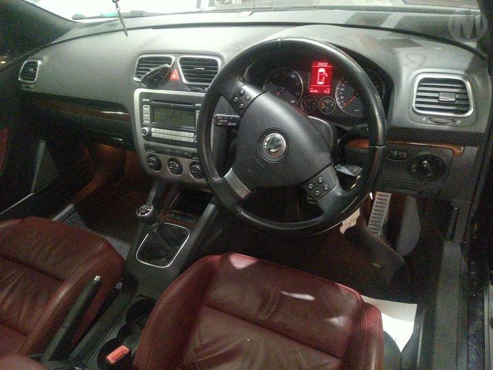 2007 VOLKSWAGEN EOS 1F, VALEO P/N F995428E, W/ CLIMATE CONTROL TYPE, 02/07-12/14 1K2820015H HEATER FAN MOTOR