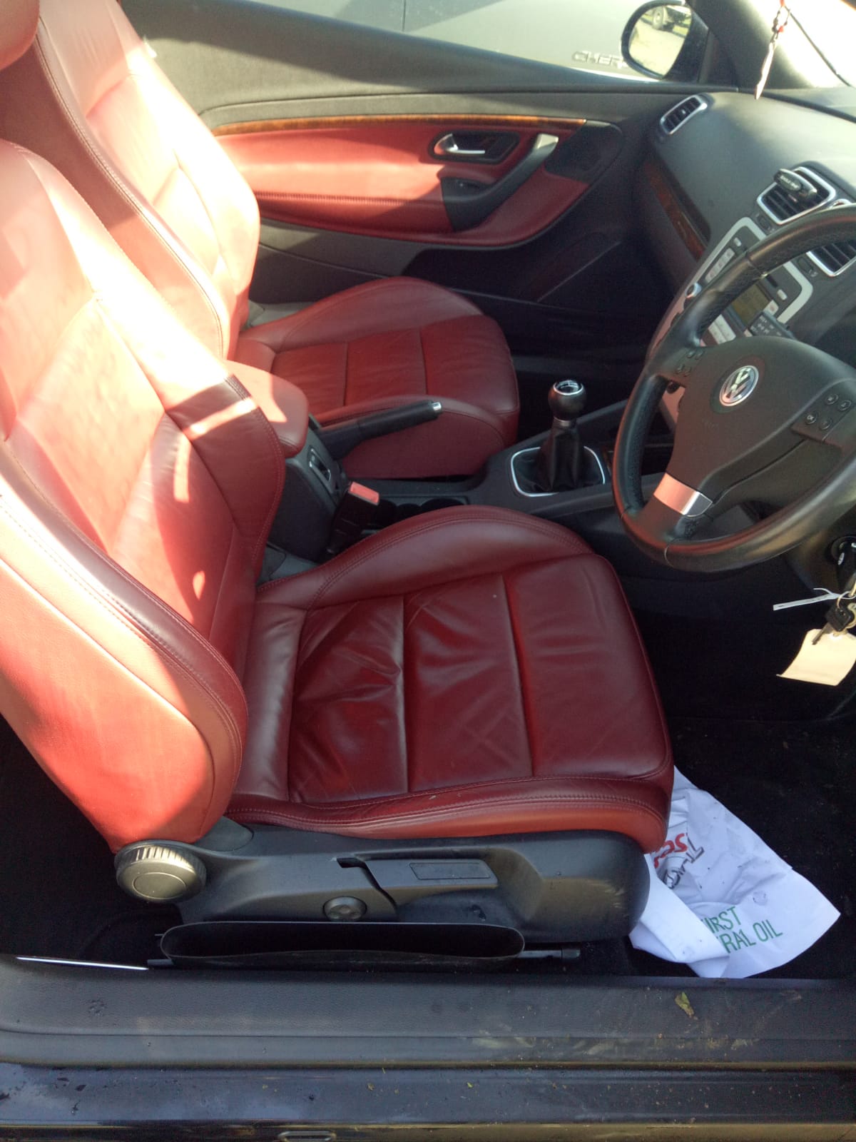 2007 VOLKSWAGEN EOS 1F, DIGITAL CLIMATE CONTROL TYPE, 02/07-02/11 1Q0907044J HEATER AC CONTROLS