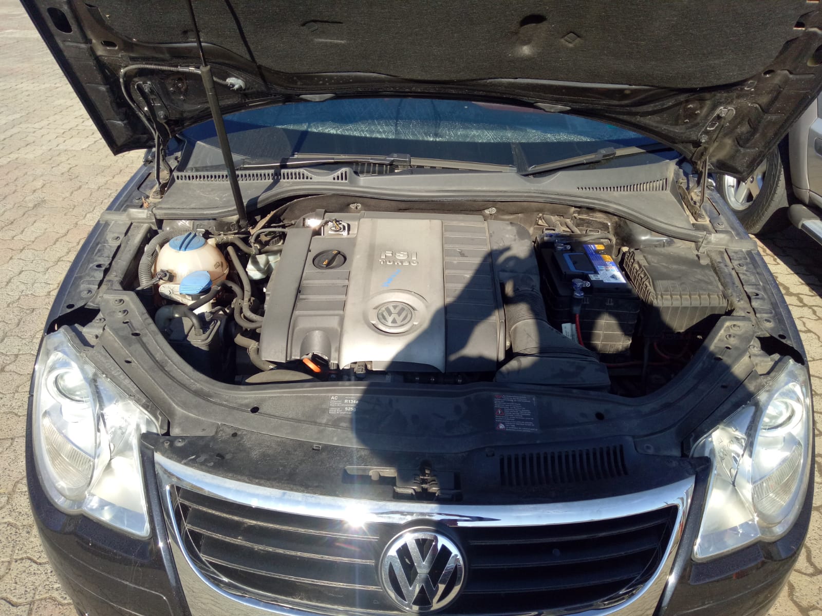2007 VOLKSWAGEN EOS ENGINE ECU, 2.0, PETROL, BWA CODE, ECU ONLY, 1F, 02/07-04/10 1Q0907115C ECU