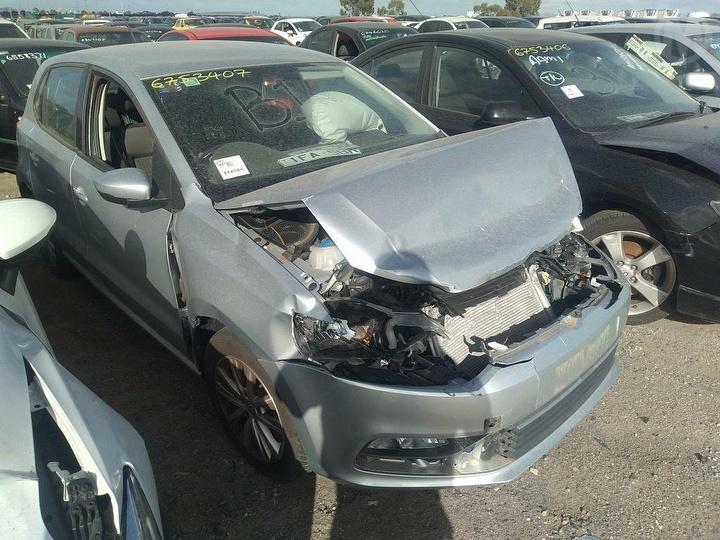 2015 VOLKSWAGEN POLO 6R, 05/10-09/17 6R4839461E LEFT REAR WND REG MOTOR