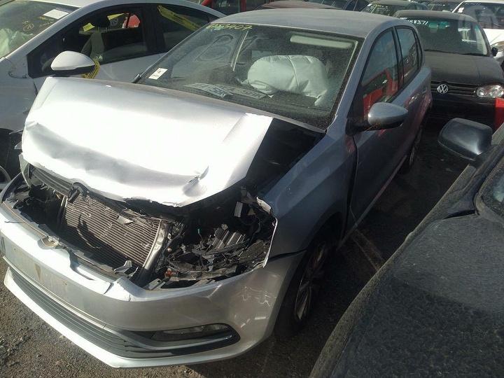 2015 VOLKSWAGEN POLO DISPLAY UNIT, 6.5IN COMPOSITION MEDIA, NON SAT NAV TYPE, 6R, 05/10-09/17 6C0035869B RADIO CD DVD SAT TV