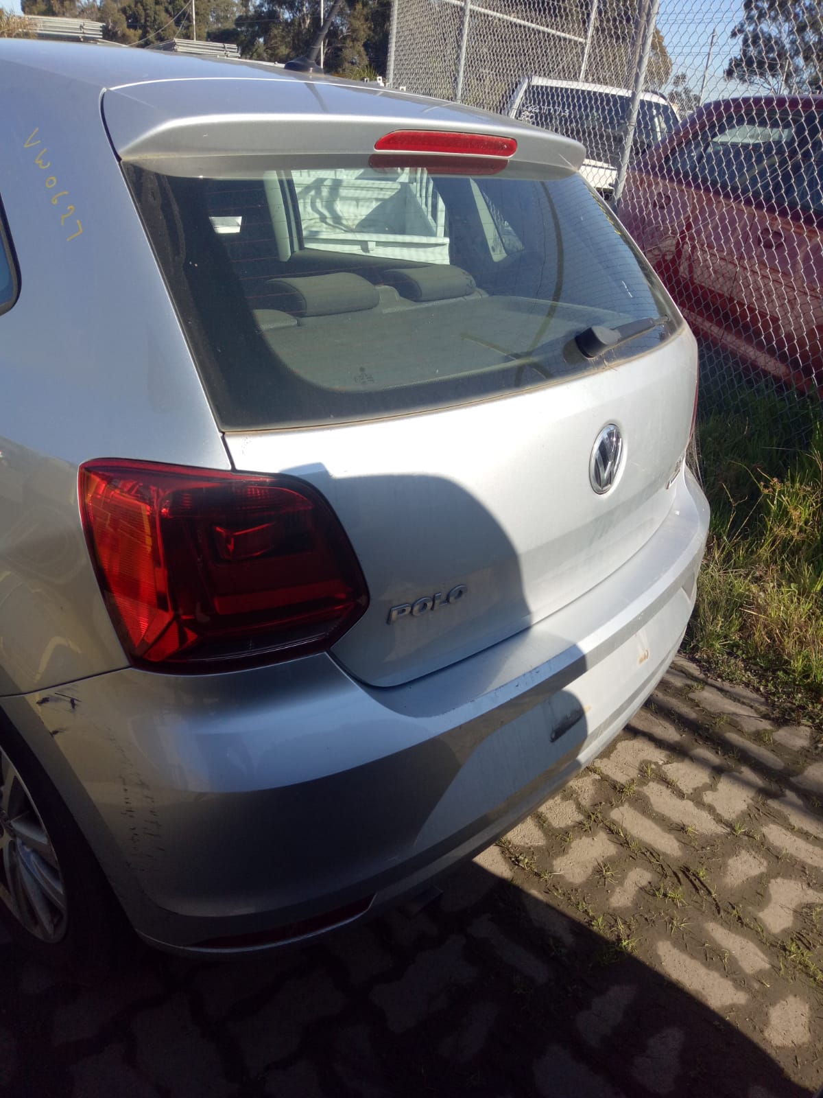 2015 VOLKSWAGEN POLO 6R, HEATED TYPE, 05/14-09/17 6C2857507B LEFT DOOR MIRROR