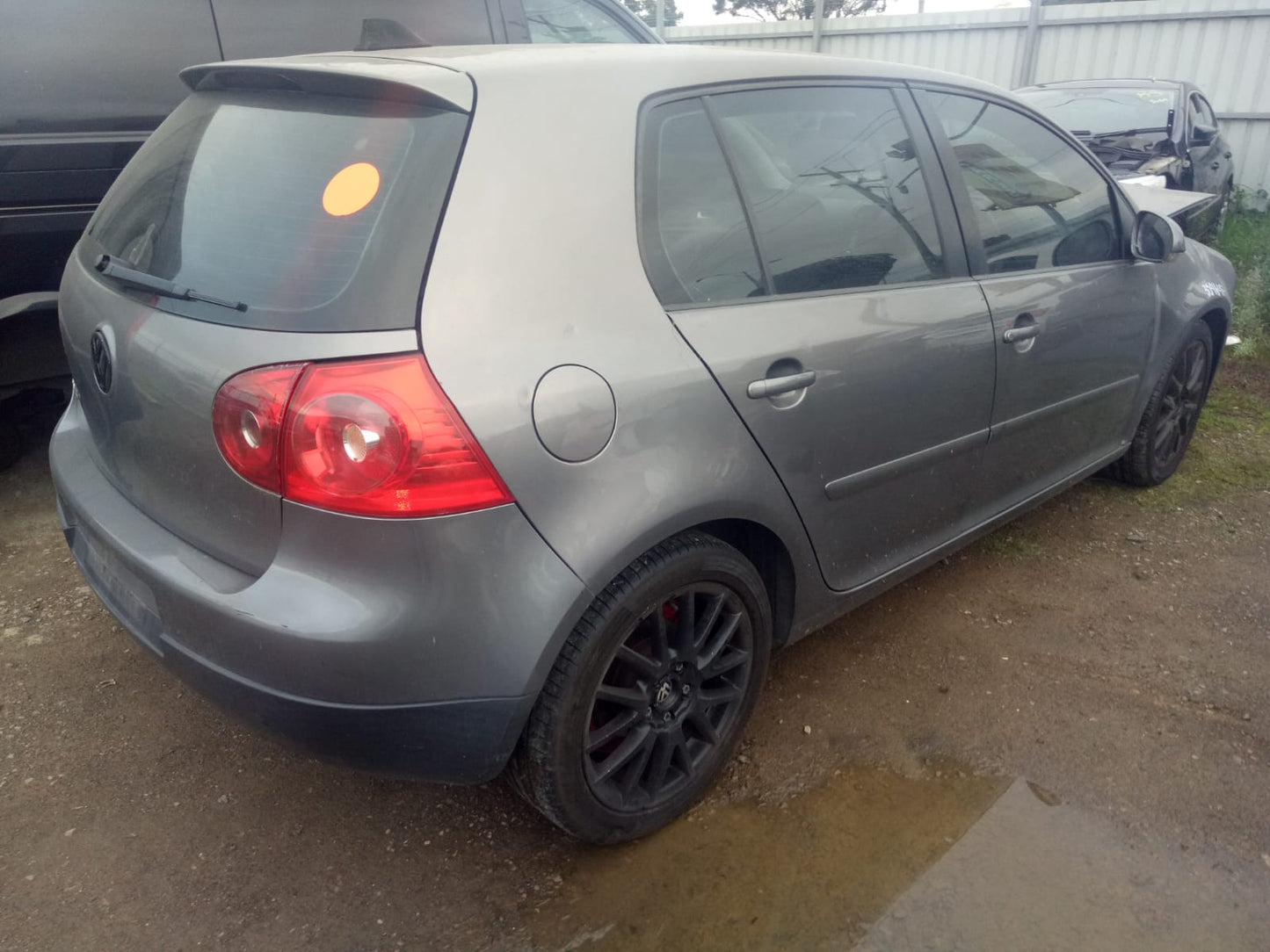 2008 VOLKSWAGEN GOLF GEN 5, PAIR, GREY, 07/04-02/09 1K0857551N  1K0857552K SUNVISOR